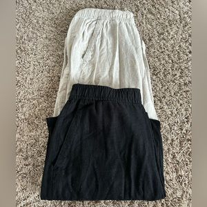 Old Navy high rise wide leg pants